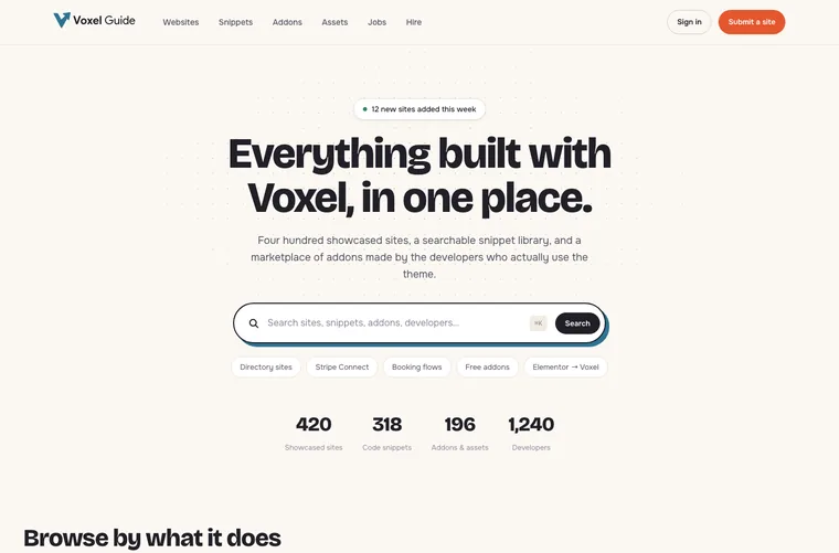 Direction B — Canvas home page